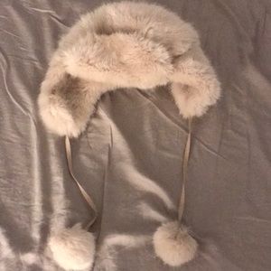 Urban outfitters fluffy hat
